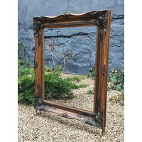 Антикварная Деревянная РАМА в стиле Барокко, Европа Середина 20 века.