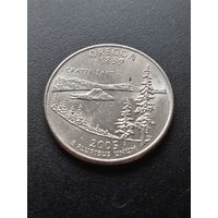 США 25 центов  2005 г. P -  Орегон