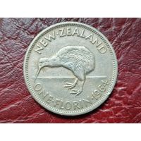 1 флорин Новая Зеландия 1964 г.