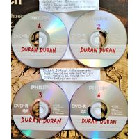 DVD MP3 полная дискография DURAN DURAN (Synthpop, Pop-rock, New wave) - 4 DVD