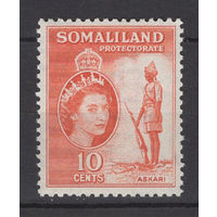 Сомалиленд 1953 ** марка из серии, Британские колонии