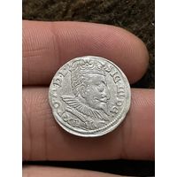 3 гроша 1596 R6 Вильно! Люкс!