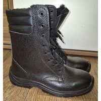 Берцы, Ботинки, зимние, 41(26см), 42(27см),43(27,7см) новые, натуральная кожа, искусственный мех, спец обувь, без молнии, высота 24 см. Размеры уточняйте