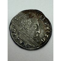 С 1 рубля! R1 Трояк (3гроша) 1597 Литва дата внизу Сигизмунд 3  Распродажа коллекции!