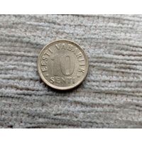 Werty71 Эстония 10 сенти 2006 сентов центов