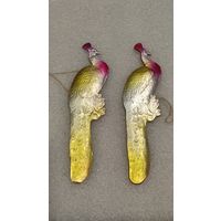 Елочная игрушка Павлин картонаж