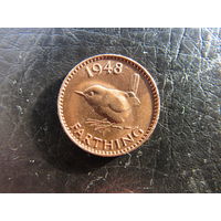 Великобритания. 1 фартинг. 1948 . С 20 копеек. Распродажа коллекции. Смотрите другие лоты.