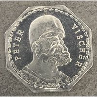 Германия Нюрнберг нотгельд 20 пфеннигов 1921  Петер Фишер Старший трамвайный жетон