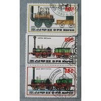 КНДР поезда 3шт