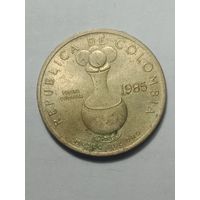 Колумбия 20 песо 1985 года .