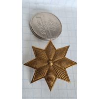 С 1 РУБЛЯ ! МЕДАЛЬ КОКАРДА ЗНАК ЭМБЛЕМА ЯПОНИЯ 1939 -1945 годы