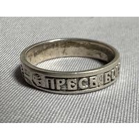 Кольцо серебряное 925 пробы. 69