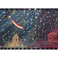 Как кино,  смешанная техника, 2007, Котов Олег