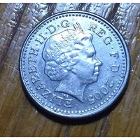 Великобритания, 5 пенсов 2005 года