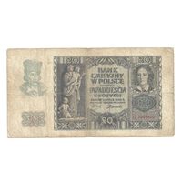 20 злотых 1940 г. Оккупированная Польша