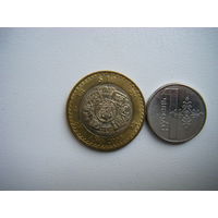 Мексика. 10 песо 2000г.