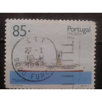Мадейра, Португалия, 1992. Грузовое судно