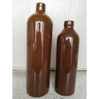 Бутылки керамика рижский бальзам СССР, 80-ые годы. 0,3 л.,0,5 (одним лотом)