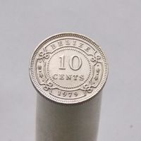 Белиз  10 центов 1974