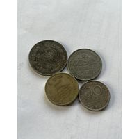 Шри-Ланка 4 монеты