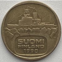 Финляндия 5 марок 1990 г.