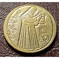 Ватикан 20 лир, 1975 Священный год     ( 2-4-7 )