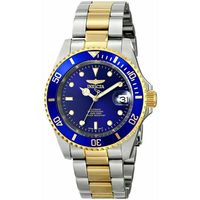 Часы Invicta Mako Pro Diver новые с автоподзаводом и жёлтым ротором. Механика. Водостойкость 200 м по ISO 22810.