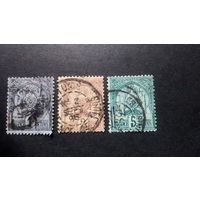 Французский Тунис\466с\ТУНИС 1888\1889 Стандарт герб