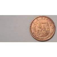 Испания 2000 5 евроцентов