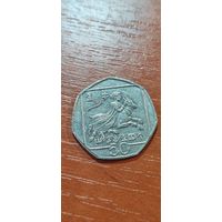 Кипр 50 цент 1993