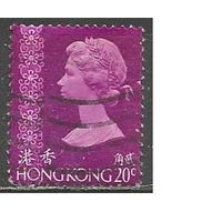 Гонконг. Королева Елизавета II. 1973г. Mi#270.