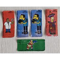 Наклейки от жвачки. "The Simpsons"/"Симпсоны". 2005г. Цена за 1шт.