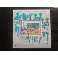 Португалия, 1984. Олимпийские игры в Лос-Анжелесе, блок. Mi-9,0 евро гаш.
