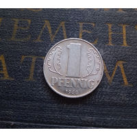 1 пфенниг 1968 (А) Германия ГДР #34