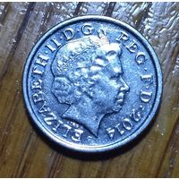 Великобритания, 5 пенсов 2014 года