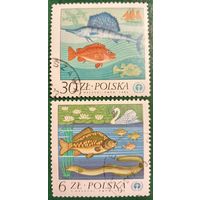 Польша 1982. Речная и морская фауна