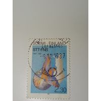 Финляндия 1987 100-летие Финского телеграфного агентства