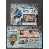 ГВИНЕЯ БИССАУ 2012  КУЛЬТУРА ИСКУССТВО КАРТИНЫ ОБНАЖЁННЫЕ     MNH