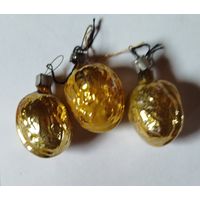 Елочная игрушка ссср грецкие орехи
