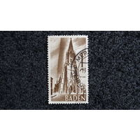 Зона французской оккупации Германии, Баден 1947г, 1марка