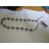 Бусы Кубачи 925 пробы 55 см.
