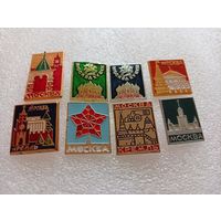 Москва. Кремль. Университет. Собор. Пушка. Колокол. Цена указывается за один значок. #-IV-09