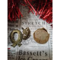 Кокарда РИА комплект, пуговица РИА в подарок