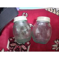 Баночка - бочонок для мёда. СССР 200 грамм