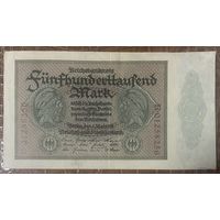 Банкнота 500000 марок. 1923 год.Веймарская республика