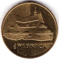 Польша 2 злотых, 2007 Древние города Польши - Свидница UNC