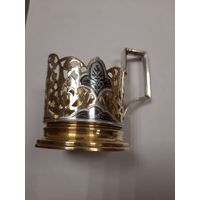Подстаканник. Серебро 875 пробы.