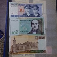 Литовские и Польские купюры