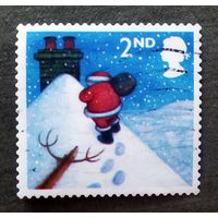 Марка Великобритания Рождество