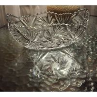 Конфетница. Ладья. Хрусталь